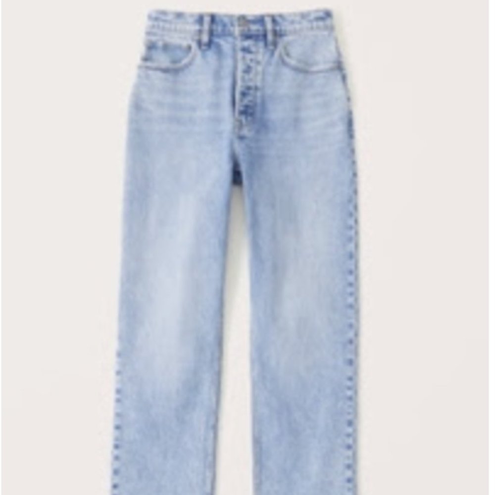 Abercrombie & Fitch | High Rise Dad Jeans - Size 27S